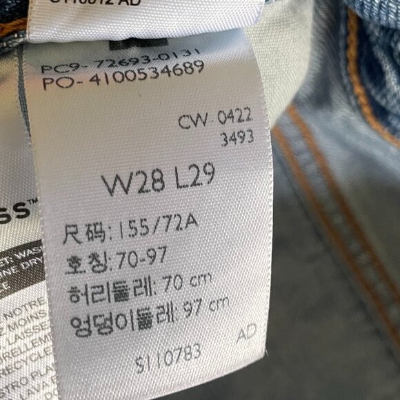 Levis Ribcage Jeans Straight Ankle W28 L29 - Picture 4 of 16